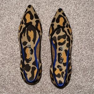 Rothy’s leopard print shoes